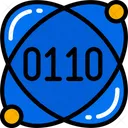 Data Science Binary Numbers Icon