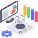 Data Science System Data Analytics Data Visualization Icon