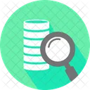 Data Search Databank Database Icon