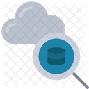 Data Search Cloud Search Data Icon