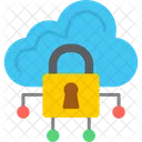Data Secure Cloud Security Cloud Lock Icon