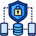 Data Security Database Security Icon