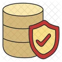 Data Security Server Security Data Protection Icon