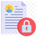 Data Security Privacy Personal Icon