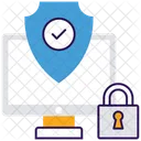 Data Security Antivirus System Virus Protection Icon