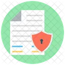 Data Security Important Files Data Encryption Icon
