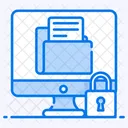 Data Security Protected Folder Data Encryption Icon
