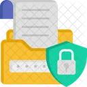 Data Security File Lock File Security Icon