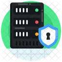 Database Safety Data Security Datacenter Security Icon