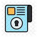 Data Security Data Protection Document Security Icon