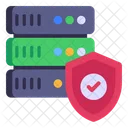 Data Security Secure Server Server Protection Icon