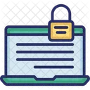 Data Data Security Laptop Icon