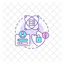 Data security and privacy  Icon
