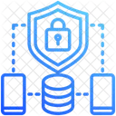 Data Security Database Security Icon