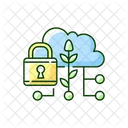 Data Security Agriculture Information Icon