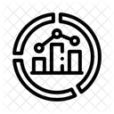 Data Segmentation Grouping Analysis Icon