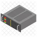 Data Center Data Server Plant Room Icon