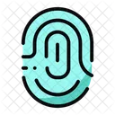 Fingerprint Scan Finger Icon