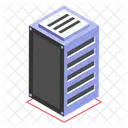 Data Server Rack Icon