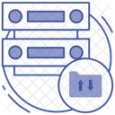 Data Server Database Data Backup Icon