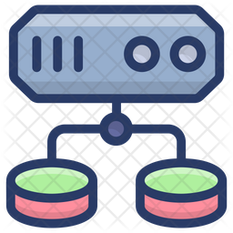 Data Server Network Icon