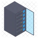 Data Server Rack Datacenter Dataserver Icon