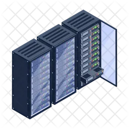 Data Server Room  Icon