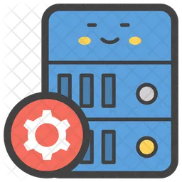 Data Server Settings Emoji Icon