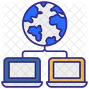 Data Sharing Data Transfer Data Exchange Icon