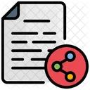Data Folders Sharing Icon