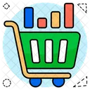 Data Shopping Graph Shop Infographic Shopping Icon