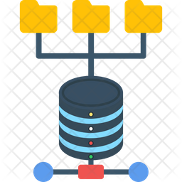 Data Source Icon - Download in Flat Style