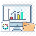 Statistical Analysis Data Sources Analytics Icon