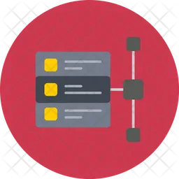 Data Stacks Icon - Download in Flat Style