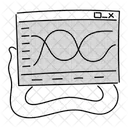 Half Tone Statistic Presentation Illustration Data Statistics Statistical Data Icon