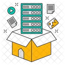 Data Storage Technology Icon