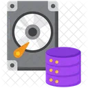 Data Storage File Storage Database Icon