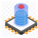 Data Storage Microchip Icon