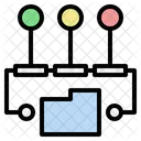 Data Storage Folder Database Icon