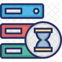 Data Storage Processing Processing Server Processing Icon