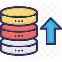 Data Storage Data Upload Database Upload Icon