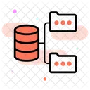 Shared Data Web Server Shared Server Icon