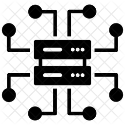 Data Structure Icon - Download in Glyph Style