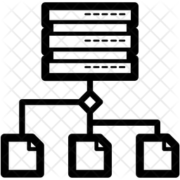 Data Structure Icon - Download in Line Style