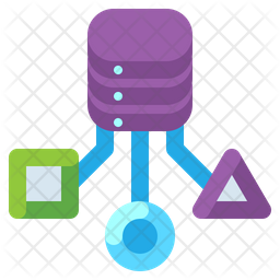 Data Structure Icon - Download in Flat Style