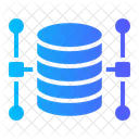 Data Structure Data Network Hosting Icon