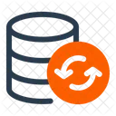 Data Sync Saas Software As A Service Icon