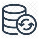 Data Sync Saas Software As A Service Icon