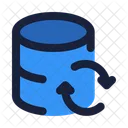 Data Sync Synchronization Cloud Sync Icon