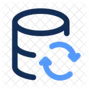 Data Sync Synchronization Cloud Sync Icon